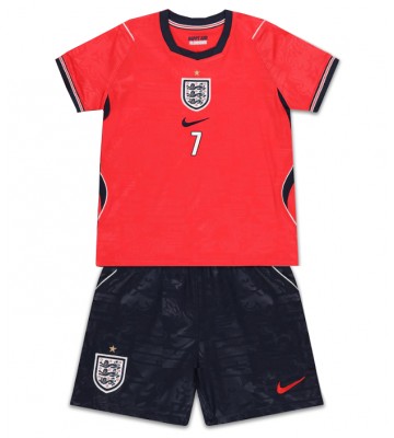 England Bukayo Saka #7 Udebanetrøje Børn VM 2026 Kortærmet (+ Korte bukser)